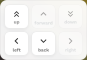 directional navigation movement buttons directional navigation control icons