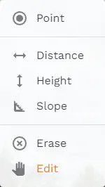 Pano Measuring Menu