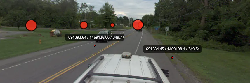 Point Measuring in Pano Pane
