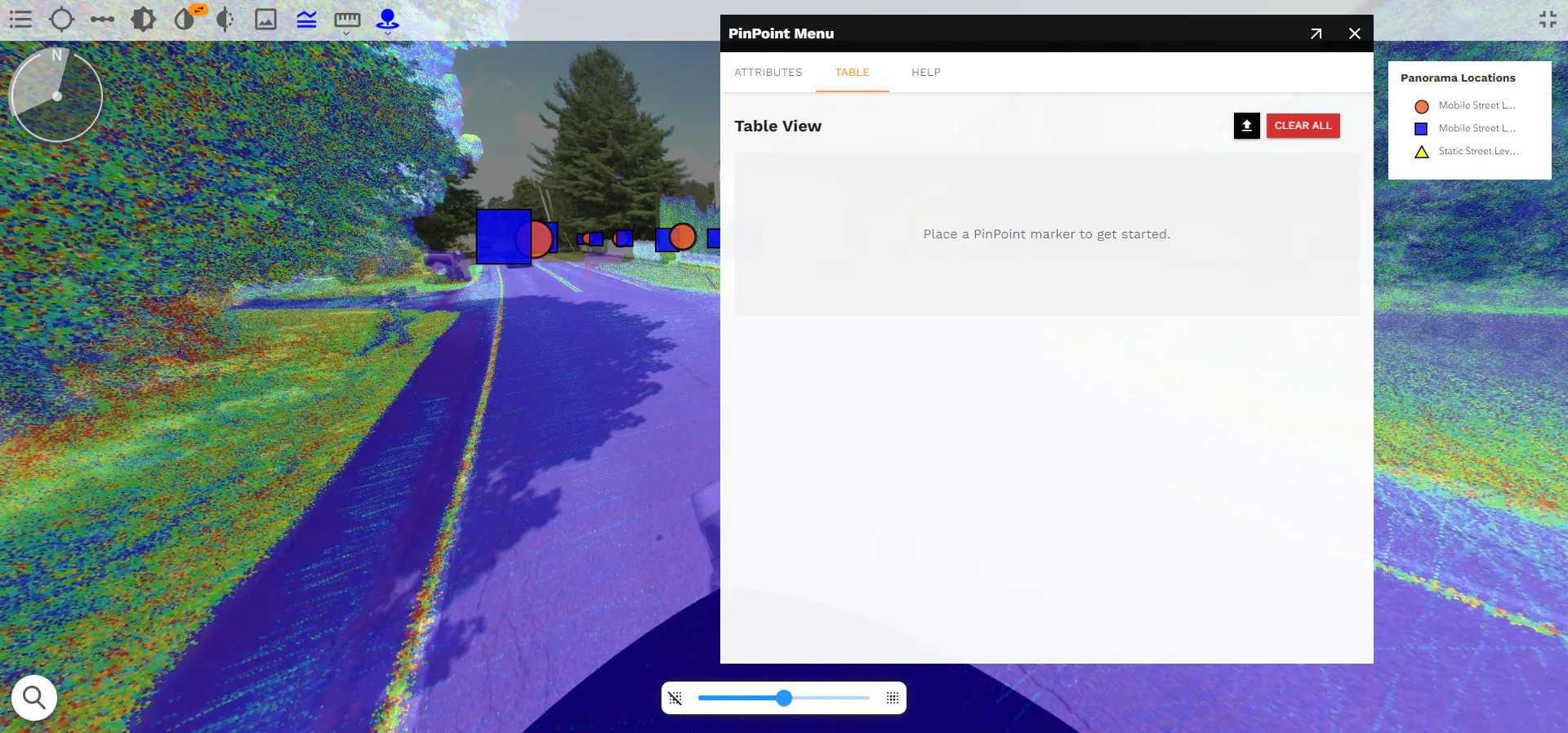 PinPoint placing mode