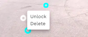 PinPoint right-click menu