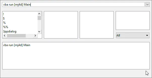 Launch the MJ4D app from MicroStation Connect using a Key In command
