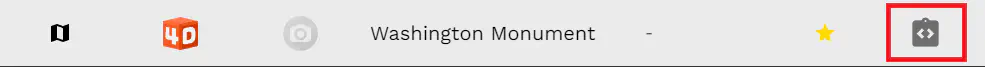 Dashboard integration button